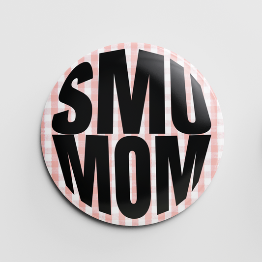 SMU Mom 2.25" Button