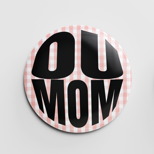 OU Mom 2.25" Button