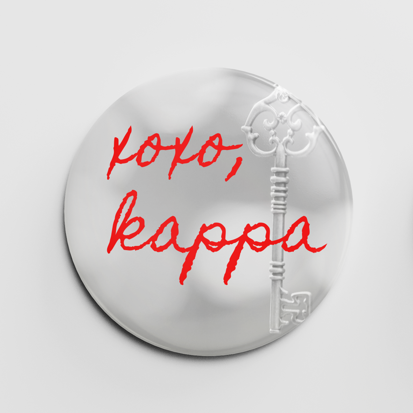 XOXO, Kappa 2.25" Button